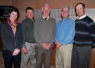 Regional Development Australia Northern Inland (RDANI) Project Officer, Kim-Trieste Hastings; Starfish Enterprises Facilitator, Mick O’Loughlin; Walcha Shire Mayor, Cr. Bill Heazlett; Starfish Facilitator, Adam Blakester; and Walcha farmer, Ross King from “Waterloo”.